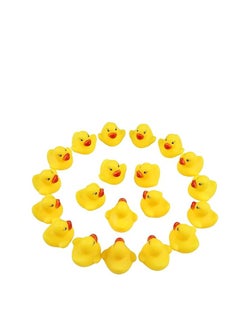 Cool Baby 20 /Lot Baby Floating Squeaky Rubber Ducks Kids Bath Toys For Children Boys Girls Water Swimming Pool Fun Playing Toy  - Image 1