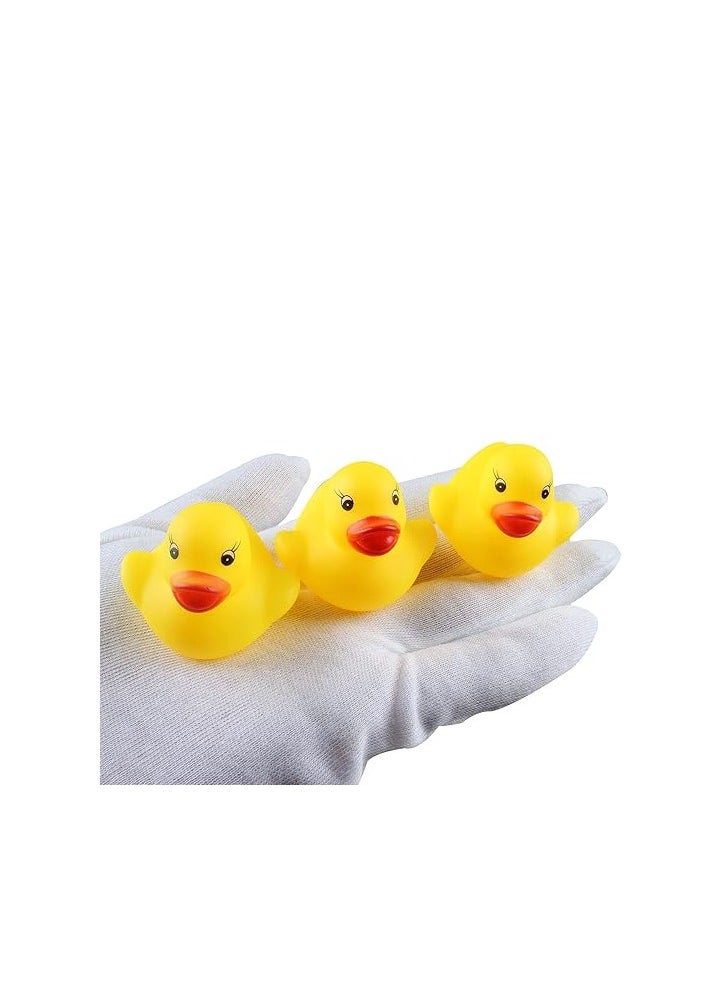 Cool Baby - 20 /Lot Baby Floating Squeaky Rubber Ducks Kids Bath Toys For Children Boys Girls Water Swimming Pool Fun Playing Toy - Image 1