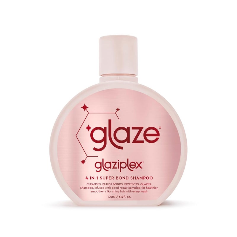 glaze Super Shine Bond Shampoo  Tames Frizz Builds Bonds  Adds GlassLike Shine for Sleeker Smoother Hair  64 oz