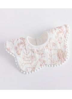 General Three Colors Cotton Gauze Baby Bibs, Breathable Baby Drool Cloths, One-Year-Old Decorative Bibs for Ages 0-1-2  - Image 3