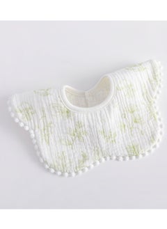 General Three Colors Cotton Gauze Baby Bibs, Breathable Baby Drool Cloths, One-Year-Old Decorative Bibs for Ages 0-1-2  - Image 4