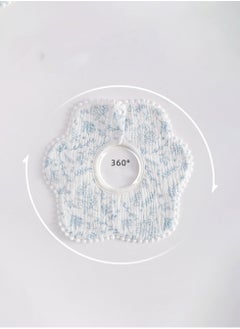 General Three Colors Cotton Gauze Baby Bibs, Breathable Baby Drool Cloths, One-Year-Old Decorative Bibs for Ages 0-1-2  - Image 5