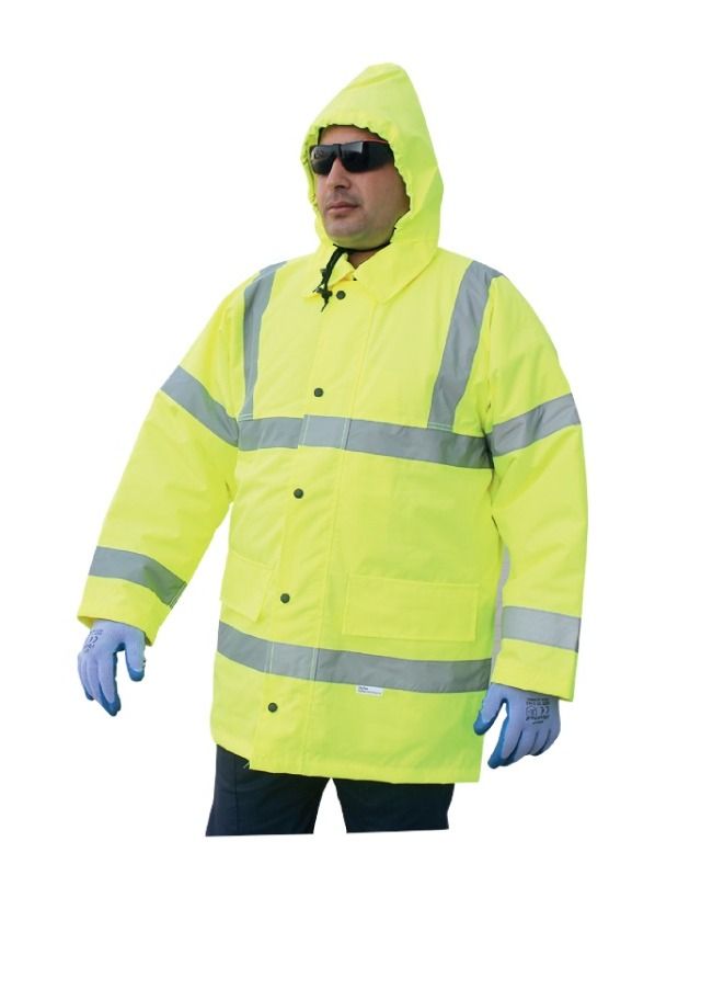 Vaultex Medium Reflective High Visibility Safety Winter Jacket 