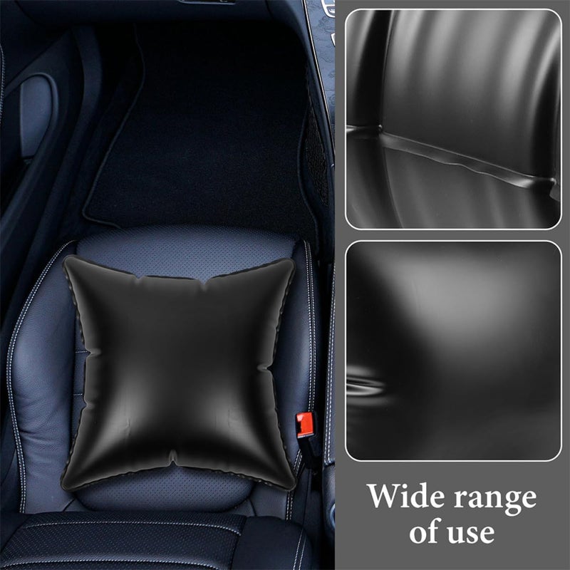 Homoyoyo Inflatable Outdoor Travel Pillow Cushion 50cm X 50cm PVC Semi- Thickened Portable Camping Pillow Insert for Car and Hiking - Image 5