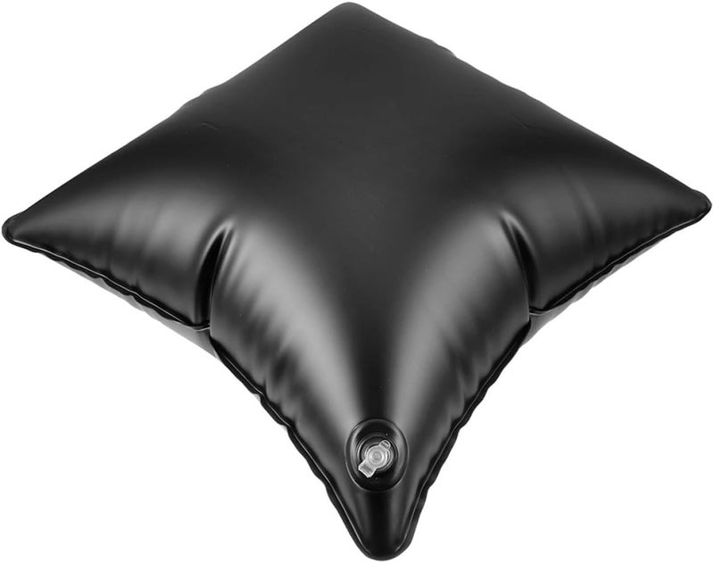 Homoyoyo Inflatable Outdoor Travel Pillow Cushion 50cm X 50cm PVC Semi- Thickened Portable Camping Pillow Insert for Car and Hiking - Image 1