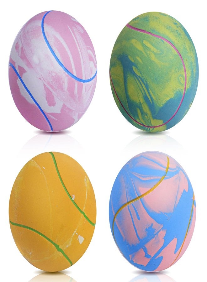 SCHITEC Dog Squeaky Toy Balls, Puppy Tennis Balls for Fetch Play, Interactive Latex Squeak Pet Toy for Puppies Mini Breed Small Dogs - Image 1