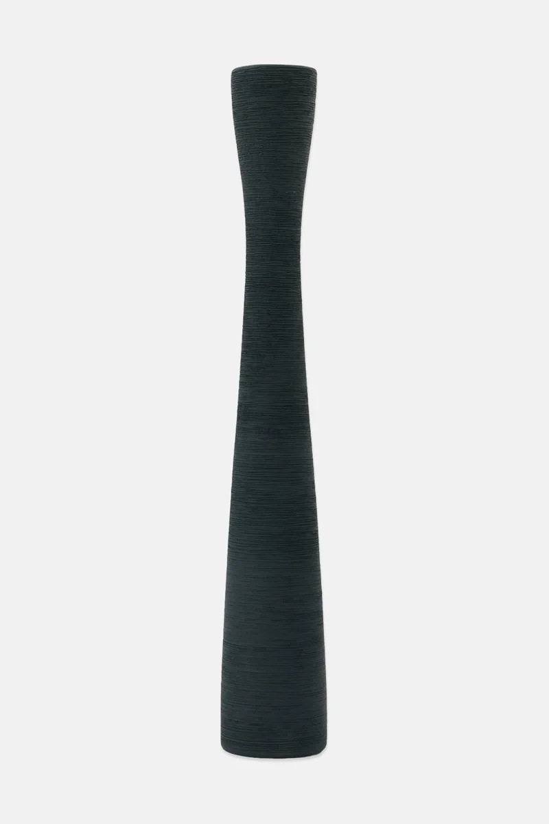 Muy Mucho Ceramic Decorative Vase, Dark Slate Grey