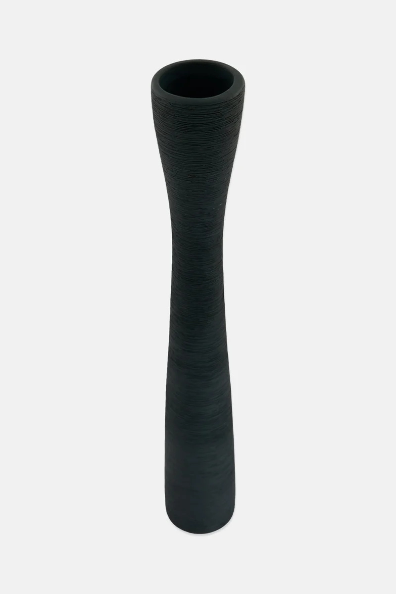 Muy Mucho Ceramic Decorative Vase, Dark Slate Grey