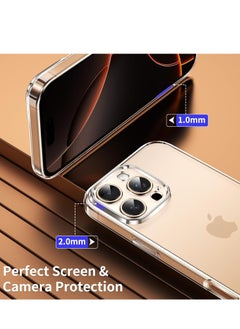 YoYoTech iPhone 16 Pro Case 2024 [6.3 Inches] [Anti-Yellowing] Hard Back Slim Shockproof Bumper Anti-Scratch Zero-Fingerprints Anti-scratch [Strong-Grade Protection] Protection Cover  - Image 2