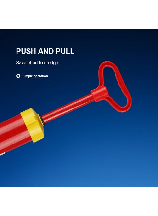 Lukadah Heavy Duty Drain Plunger Pump Cleaner for Kitchen Sink, Bathroom Toilet, Powerful Air Pressure Drain Blaster, Manual Clog Remover Tool, High Pressure Pipe Cleaner for Sink, Bathtub, Shower Drain Cleaning Tool (Multicolour) - Image 4