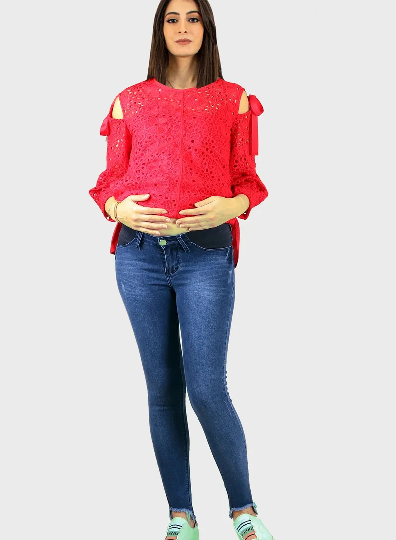 Oh9shop High Waist Jeans