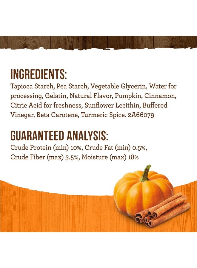 ميريك علكات أسنان طبيعية من ميريك فريش كيسز، غنية باليقطين والقرفة، للكلاب الصغيرة من وزن ٥ إلى ١٥ رطلاً - كيس ٢١ أونصة - Image 5