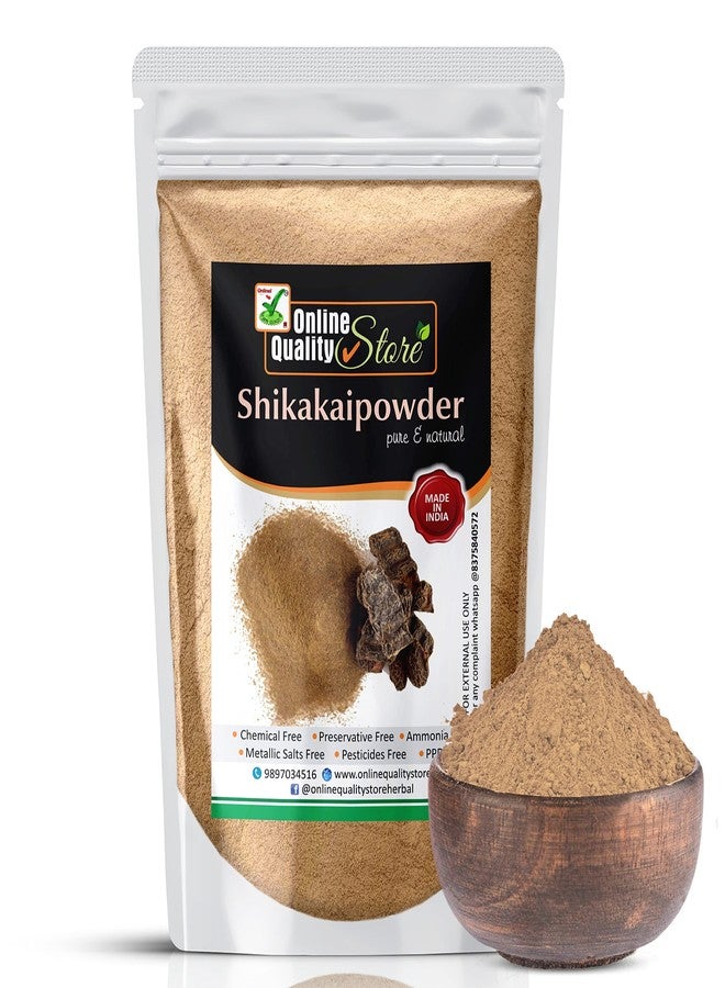 أونلاين كواليتي ستور متجر الجودة عبر الإنترنت: جل الصبار الأخضر العضوي (400 مل) + مسحوق الشيكاكاي للشعر (400 غ) - عبوة كومبو، 800 غ - Image 2