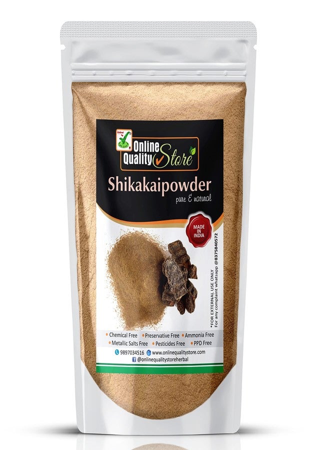 أونلاين كواليتي ستور متجر الجودة عبر الإنترنت: جل الصبار الأخضر العضوي (400 مل) + مسحوق الشيكاكاي للشعر (400 غ) - عبوة كومبو، 800 غ - Image 3