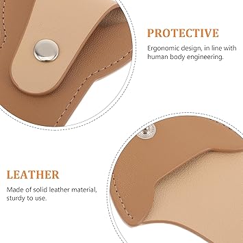 minkissy Nail Scissor Portable Cuticle Scissor Pouch Holder for Nail Clippers and Cuticle Remover Secure Storage Solution for Salon and Home Use - Image 3