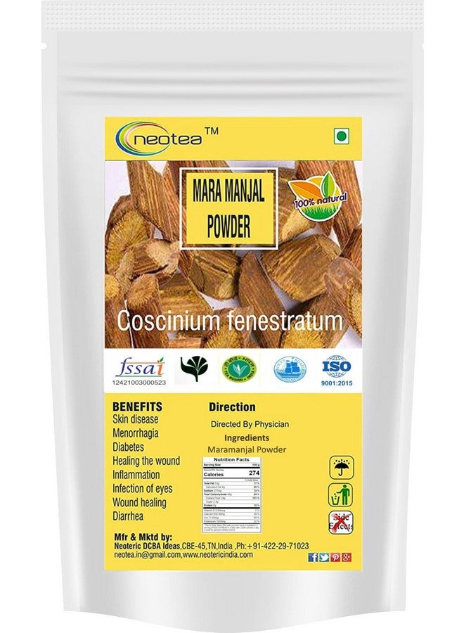 neotea نيونتي مارامنجال | مسحوق كاستوري هالدي الطبيعي لبشرة متألقة | الكركم البري (كركم أروماتيكا) لعلاج حب الشباب، البقع الداكنة، وإزالة السمرة | 100% نقي، خالي من المواد الكيميائية، خالي من المواد الحافظة | عبوة تفتيح وتبييض للوجه لبشرة صحية | العناية بالجمال العضوي والتقليدي 200 غرام - Image 1