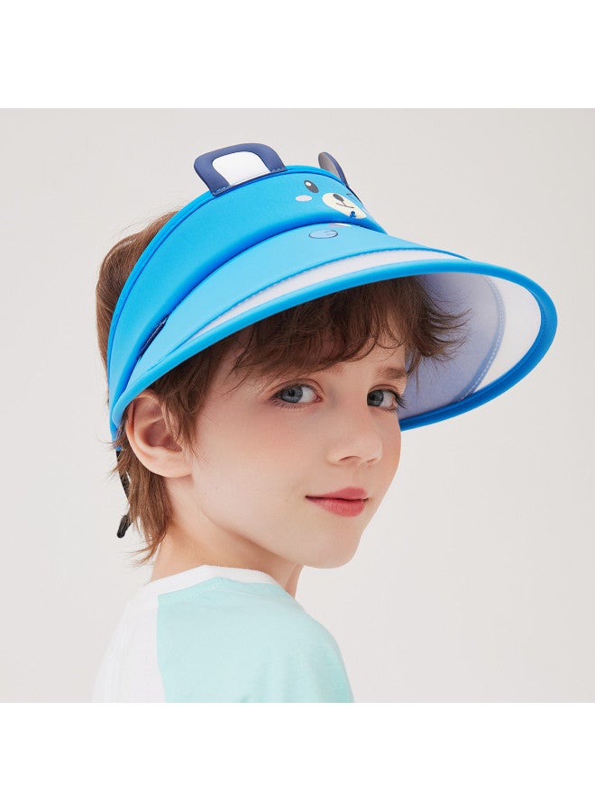 Bumblebee Kids' Sun Hats With Wide Brim - Adjustable Open-top Sun Caps For Boys & Girls - Image 5
