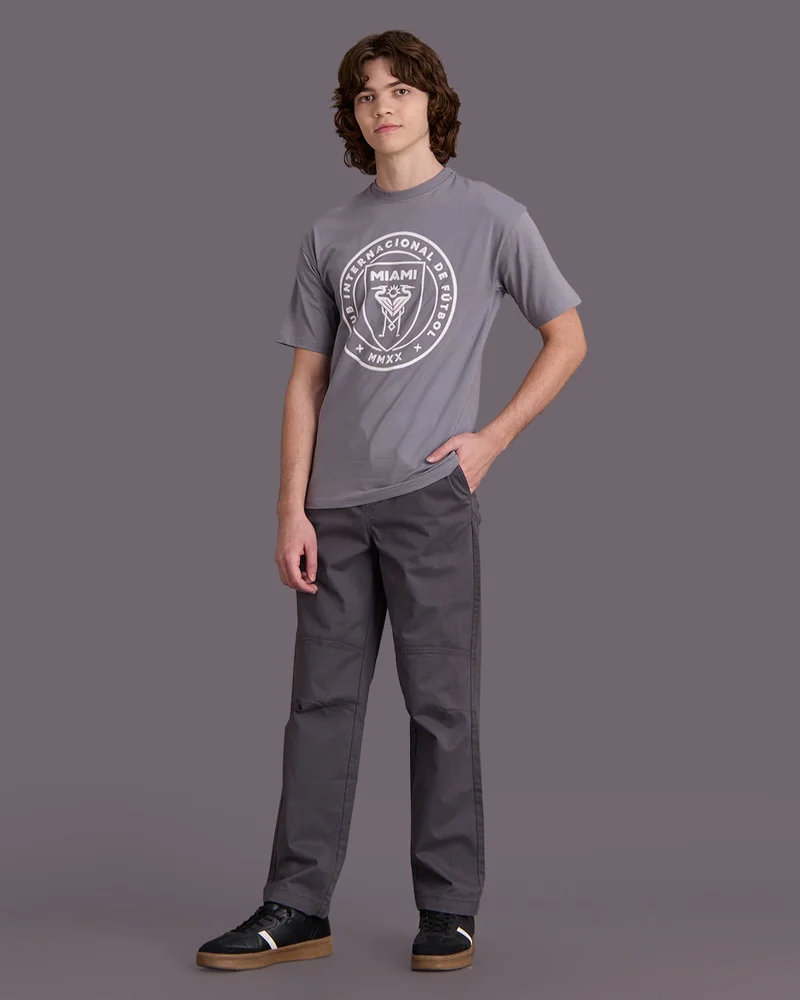 REDTAG Senior Boys Charcoal Pull On Jogger Without Cuff