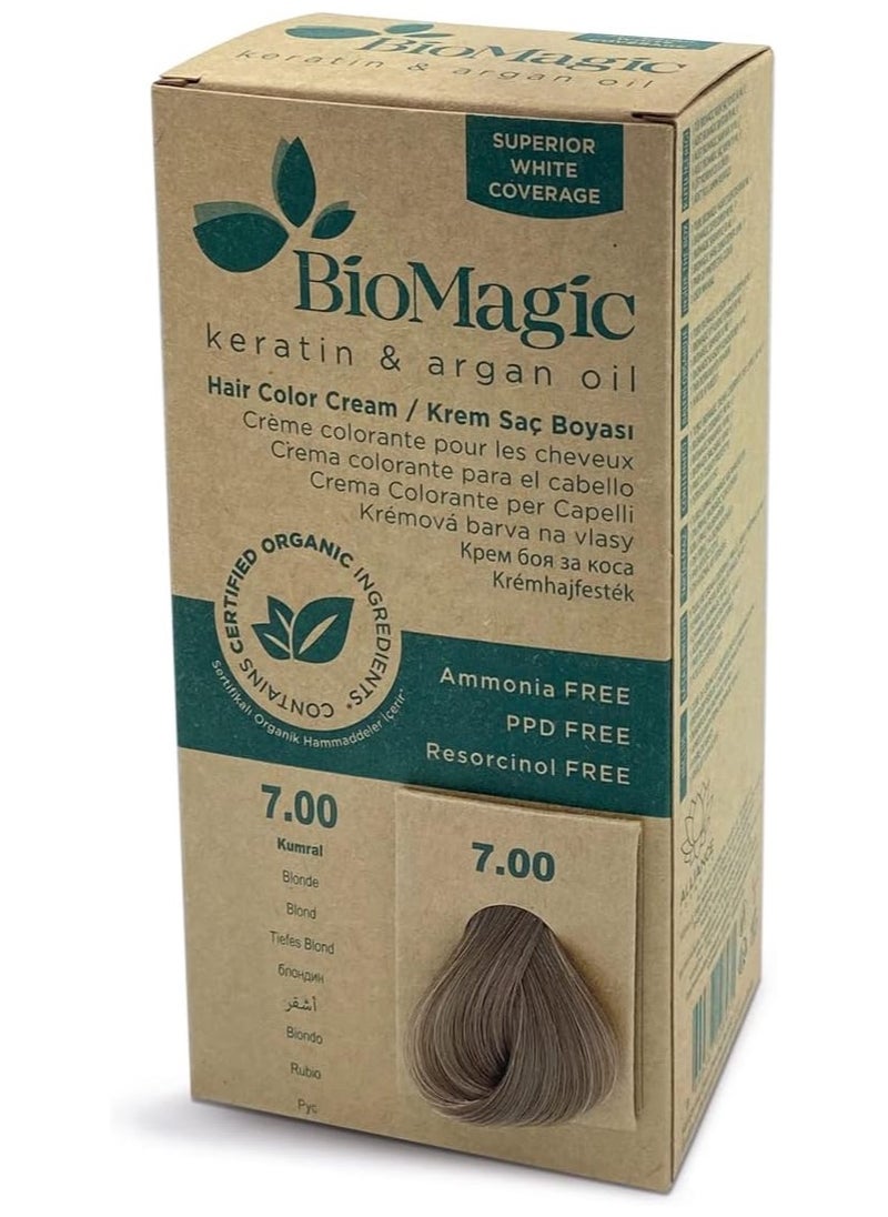 BIOMAGIC BIOMAGIC HAIR COLOR 7/00 BLONDE  - Image 1