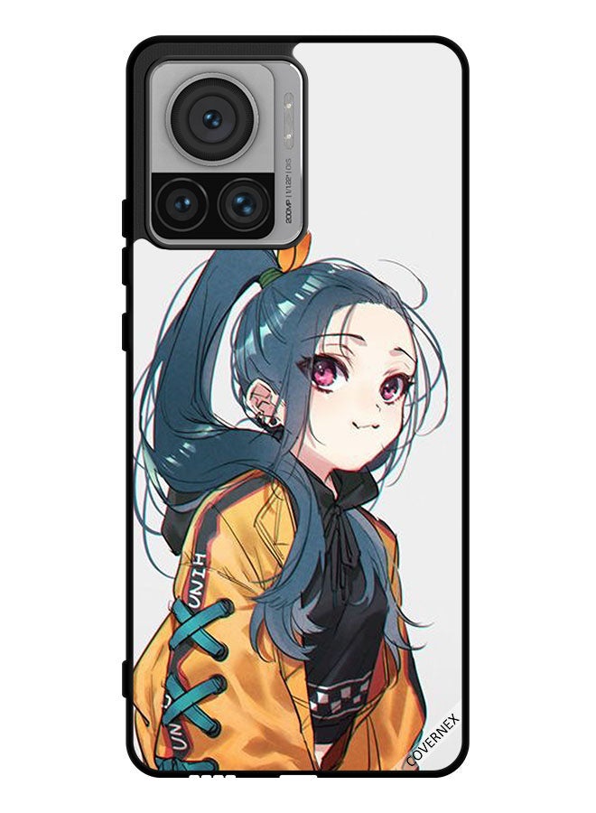 Covernex Protective Case Cover For Motorola Moto X30 Pro Cute Girl Feeling Cold - Image 1