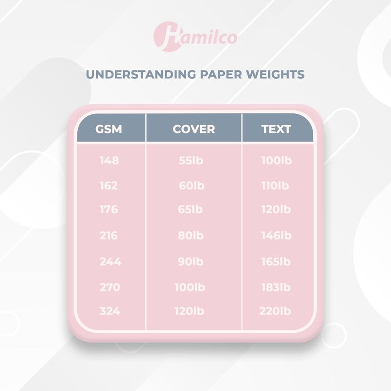 Hamilco White Cardstock Thick Paper - 8 x 10" Blank Heavy Weight 100 lb Cover Card Stock - 50 Pack (Bright) - Image 4