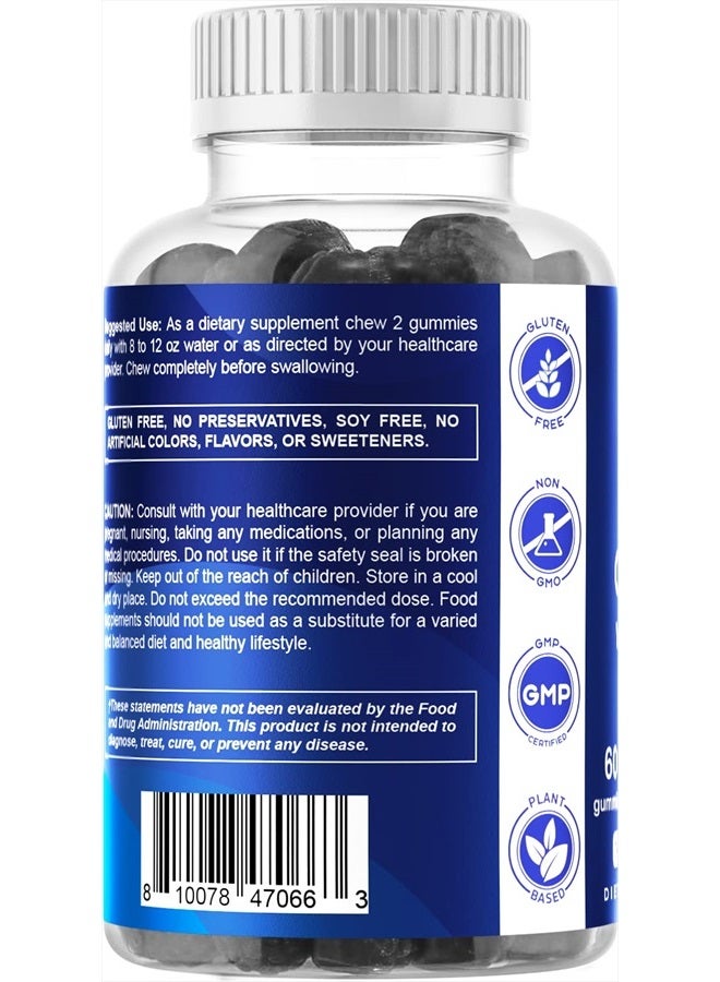 Vitamatic مكمل حديد جومي للنساء والرجال - 20 ملغ حصة - 60 جومي نباتي - فيتامينات حديد جومي ذات طعم رائع مع فيتامين سي (60 حبة (عبوة من 1)) - Image 5