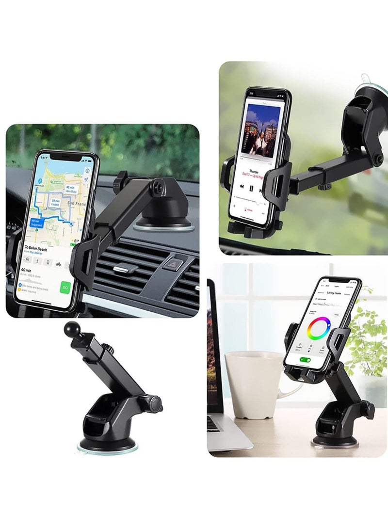 general Car navigation bracket, car mobile phone bracket, trend with suction cup, multi-function mobile phone bracket, car bracket - Image 3
