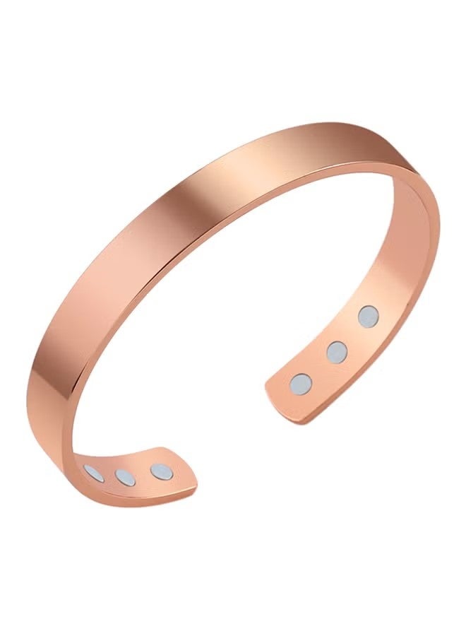 Pure Copper Energy Magnetic Cuff Bracelet - Image 1