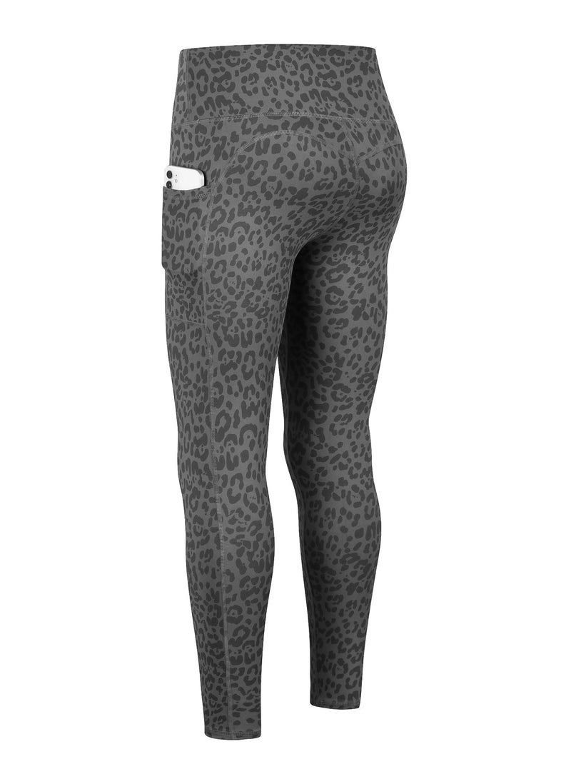 Loquat Women Quick Dry Breathable Elastic Pants Grey - Image 2