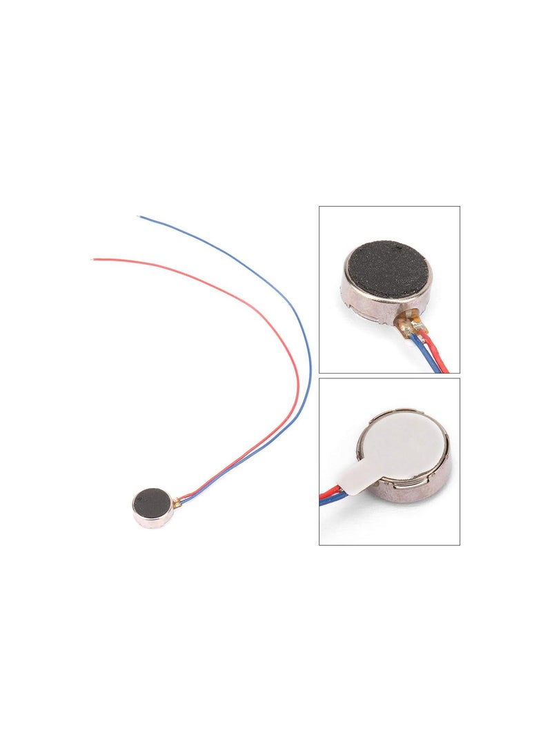 GGOOT 5pcs DC3V Brushed Flat Vibration Motor 12000rpm for Mobile Cell Phone Tablet 8x3mm  - Image 3