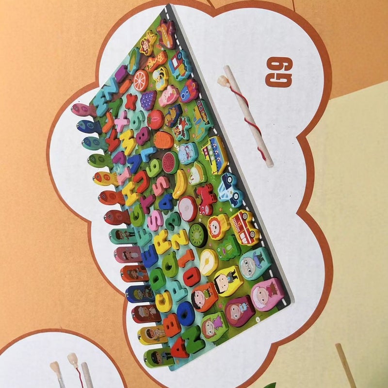 Magnetic Fishing Toys Young Children'S Intelligence Development Digital Assembled Building Blocks Enlightenment Early Education Boys And Girls - Image 3