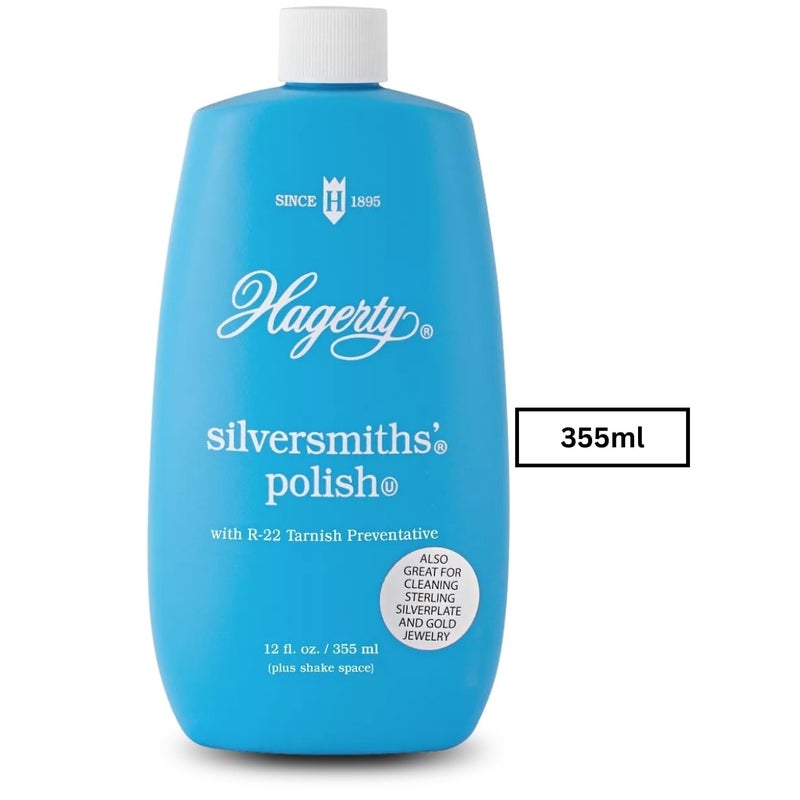 HAGERTY W. J. Hagerty Hagerty 10120 Silversmiths' Silver Polish, 12 Ounces, 12 Fl Oz (Pack of 1), Blue - Image 2
