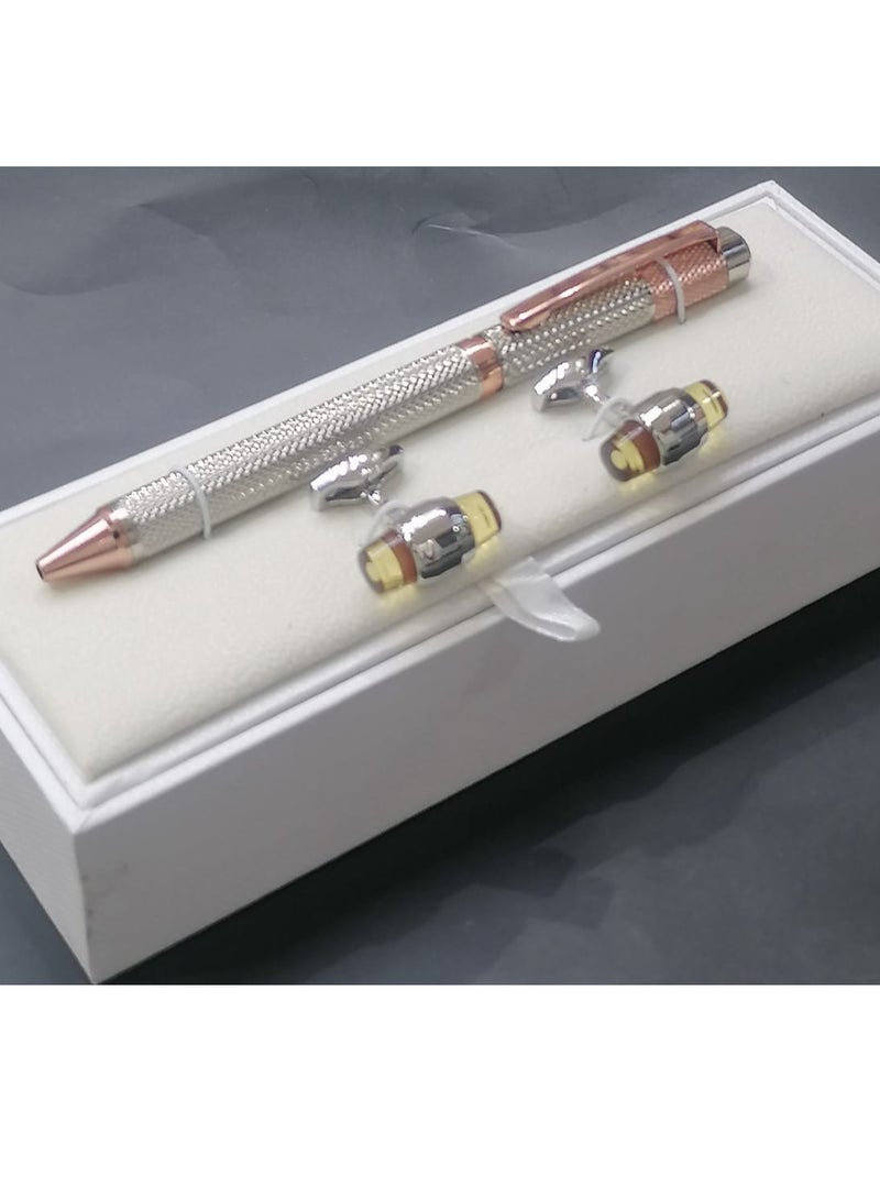 طقم قلم وكبك درجة اولى رجالي