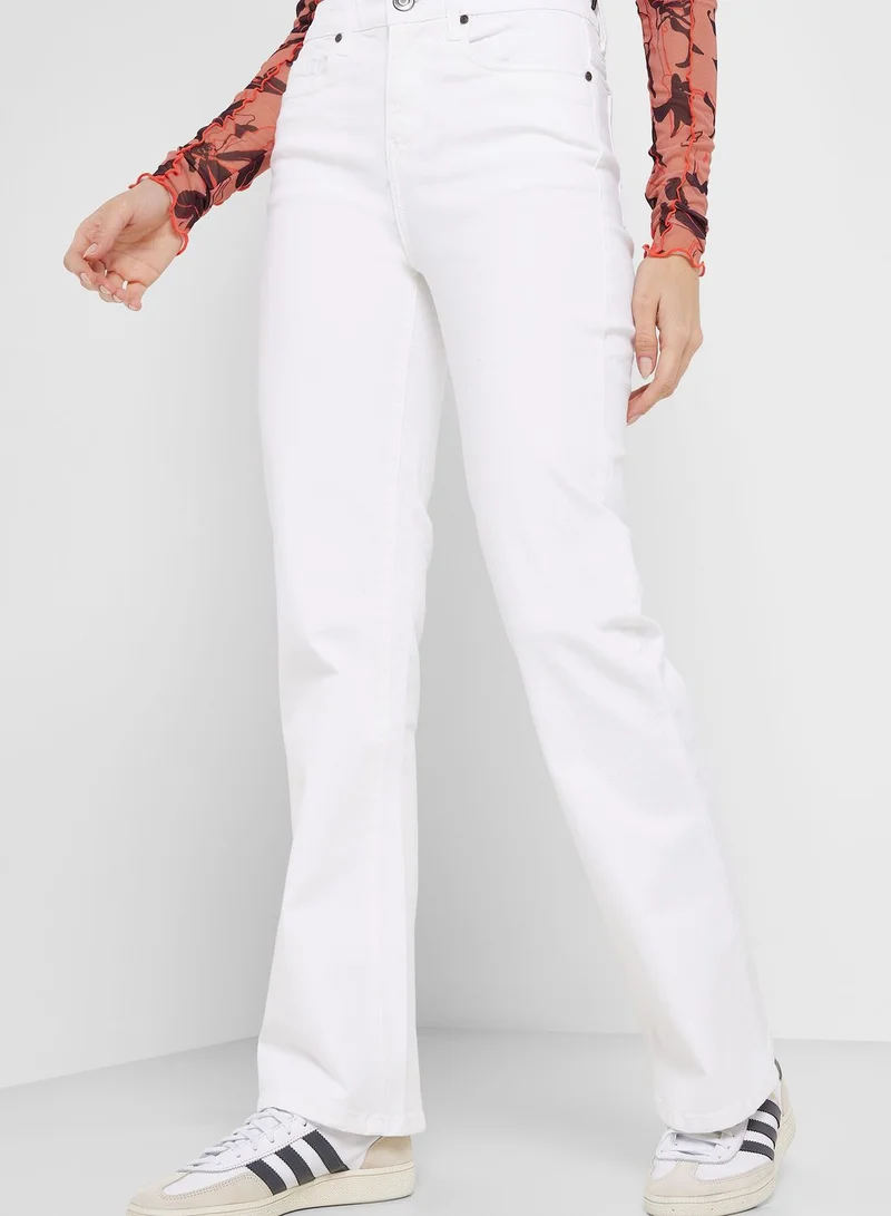 Ginger High Waist Slim Fit Flared Jeans