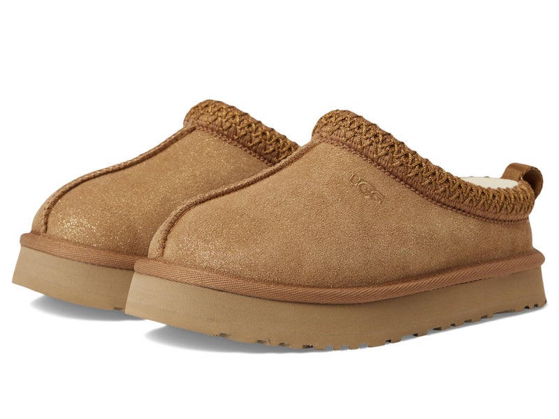 UGG Kids' K Tazz Dazzle Slipper, Chestnut, 5 - Image 1