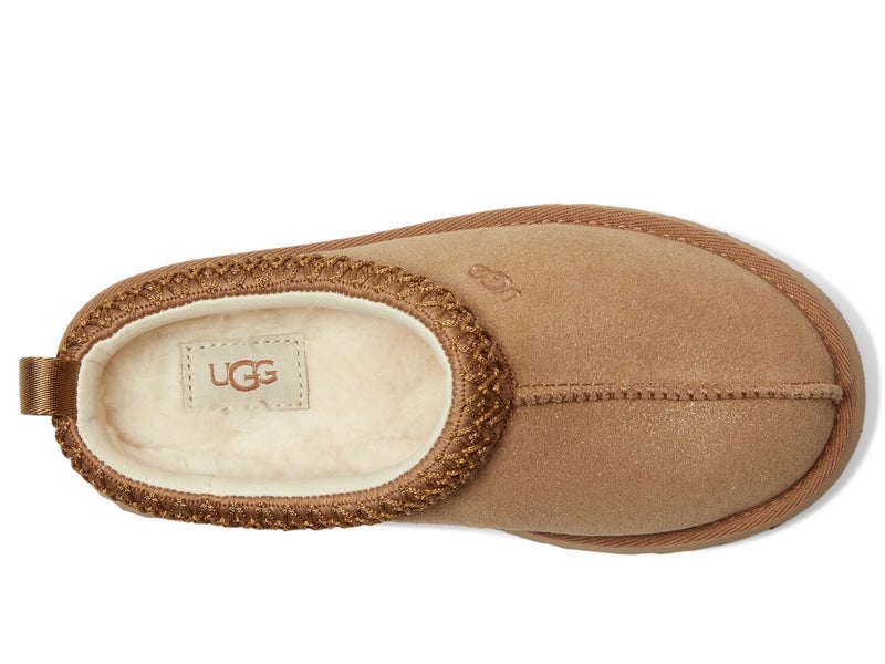 UGG Kids' K Tazz Dazzle Slipper, Chestnut, 5 - Image 2