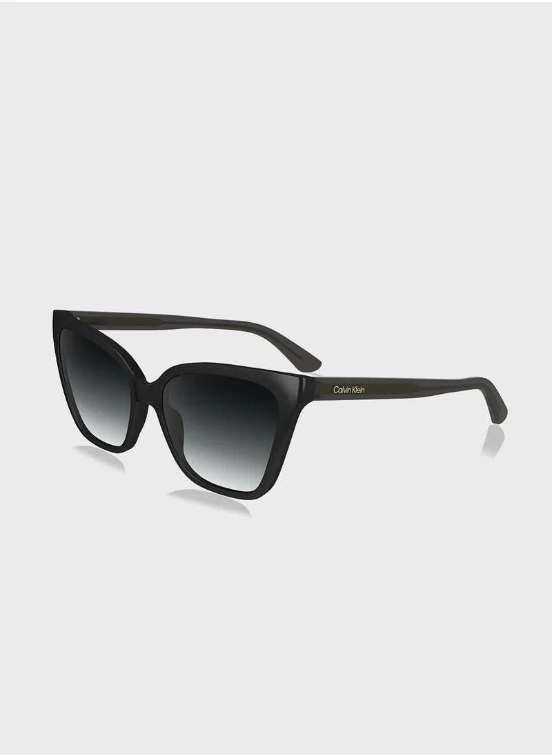 كالفن كلاين Cat Eye Sunglasses