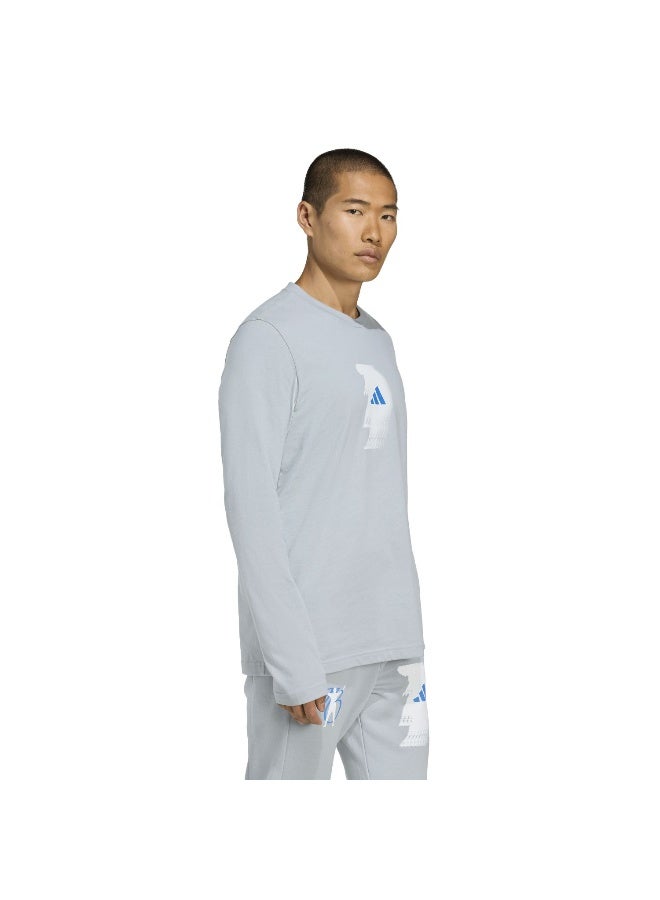 adidas Jb Cw Ls Grey Football/Soccer T-Shirts - Image 4