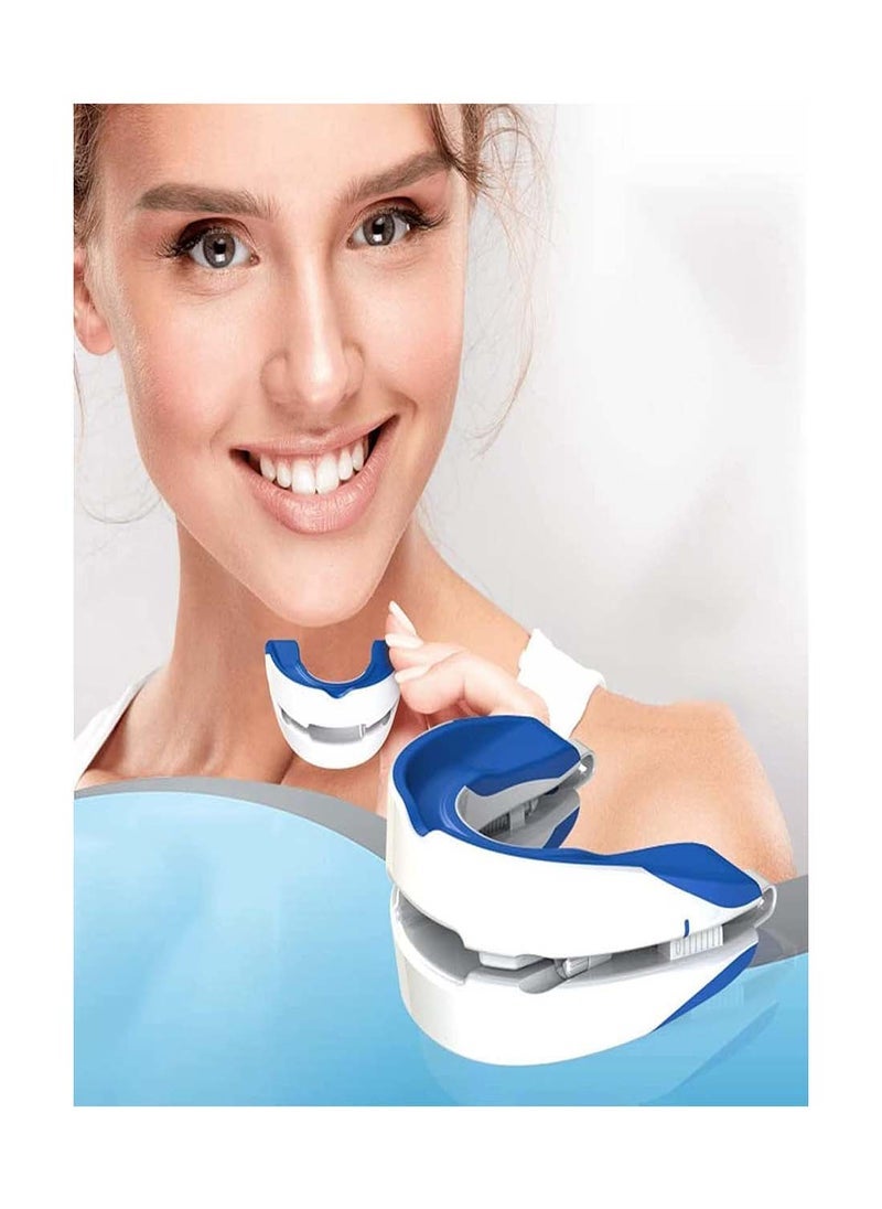 SYOSI Anti-snoring Device Mouthpiece, Upgraded Adjustable Mouth Type Silicone Anti-snoring Device, Help Sleep at Night, Prevent Snoring and Snoring, Anti-grinding Braces Snoring Device (Standard Size) - Image 1