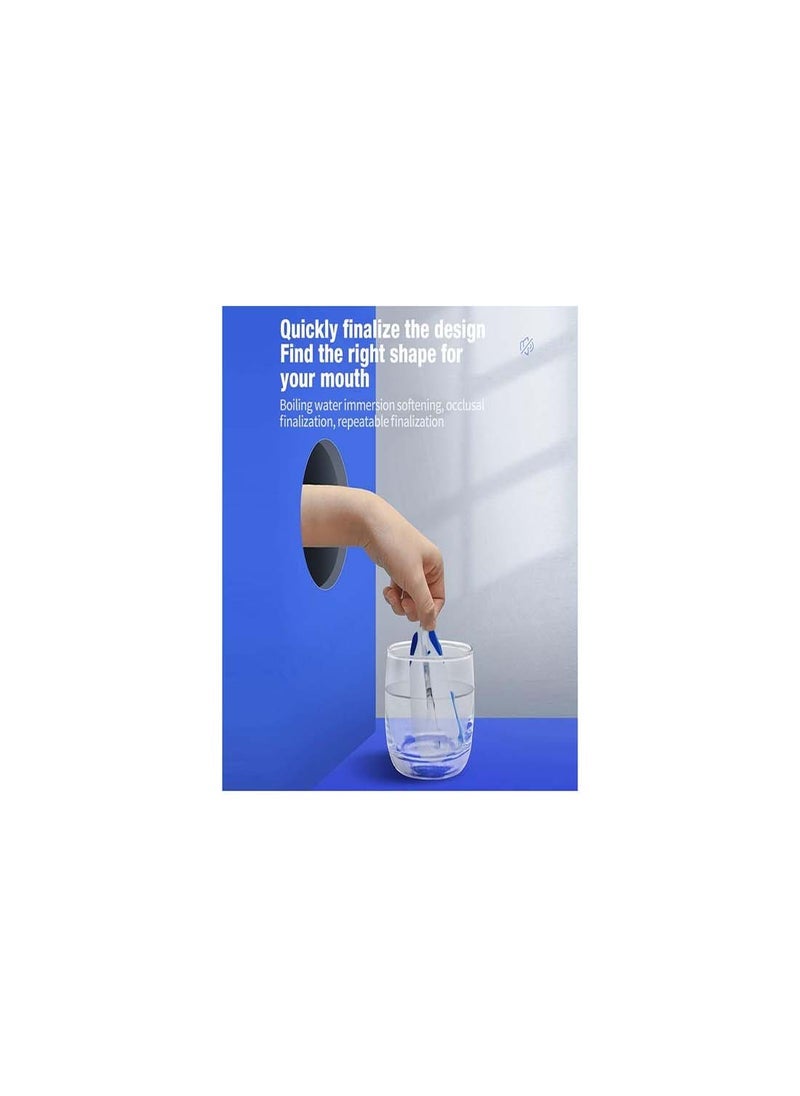 SYOSI Anti-snoring Device Mouthpiece, Upgraded Adjustable Mouth Type Silicone Anti-snoring Device, Help Sleep at Night, Prevent Snoring and Snoring, Anti-grinding Braces Snoring Device (Standard Size) - Image 2