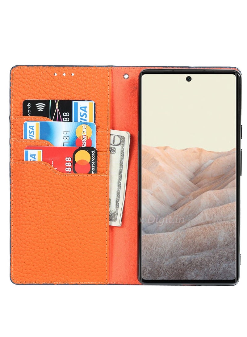 Suteni Flip Cover Card Slots Leather Phone Case for Google - Image 3