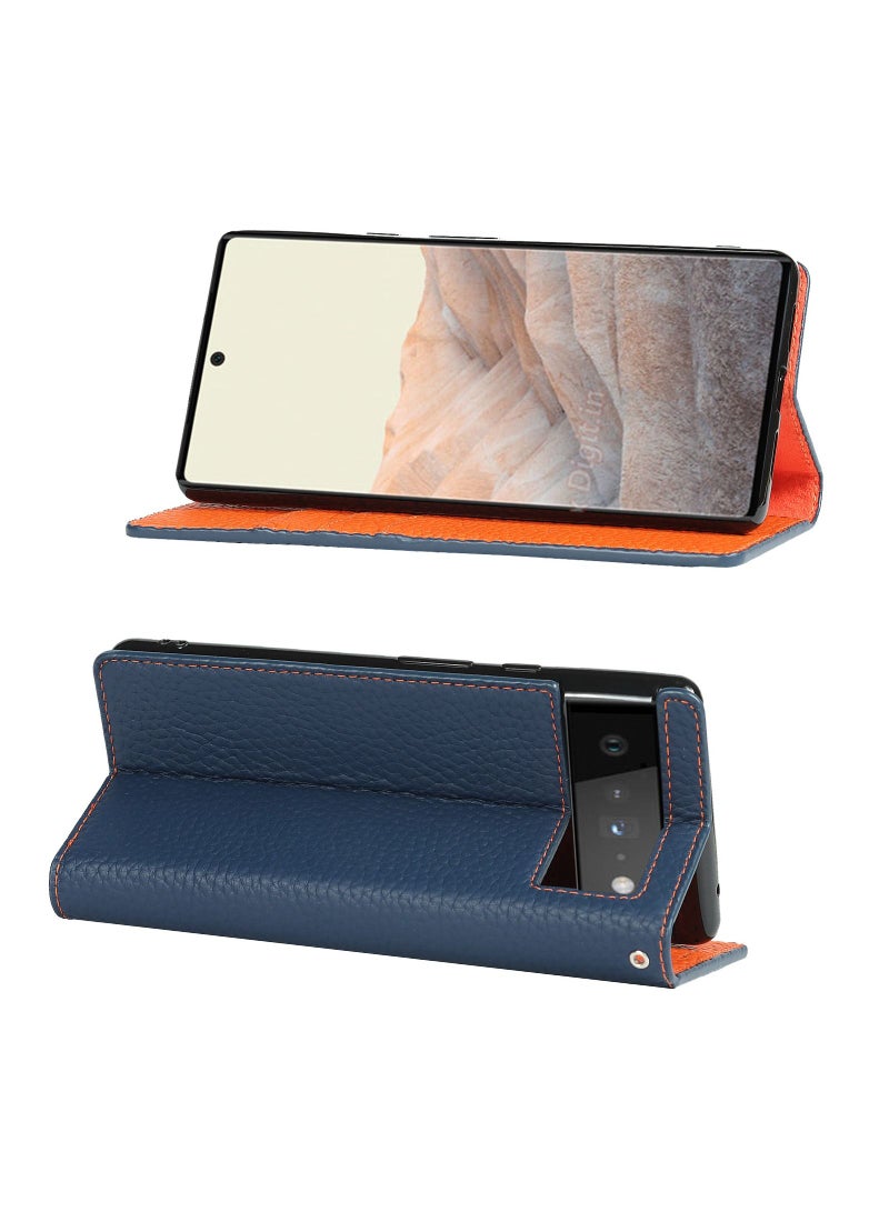 Suteni Flip Cover Card Slots Leather Phone Case for Google - Image 2