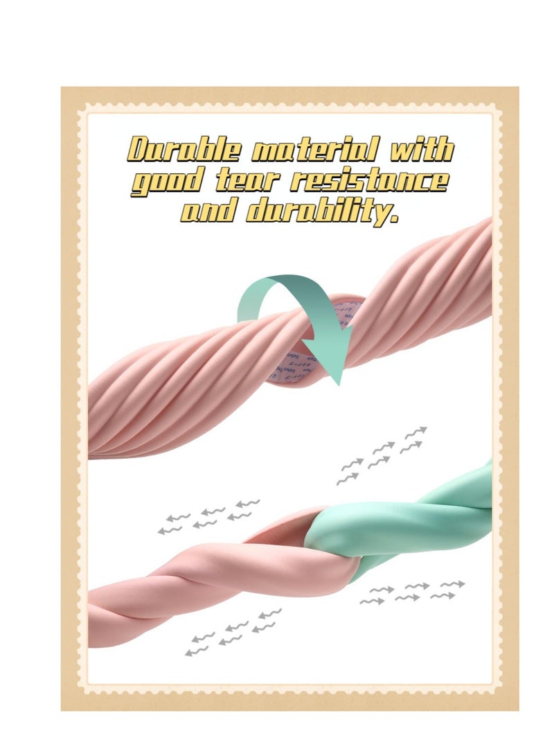 KASTWAVE حامي زوايا وحواف الطاولة ضد التصادم، عبوة 2 حامي حواف ضد التصادم للأطفال، وسادات سلم السرير شريط ضد التصادم، شريط حماية ضد التصادم سميك وعريض، بيج - Image 3