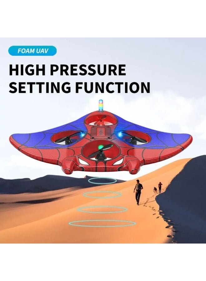 Eworld Foam Remote Control Airplane – 2.4GHz 4CH RC Stunt Plane with Cool Lights, Crash-Resistant EVA Foam, USB Rechargeable, for Kids & Adults - Image 2