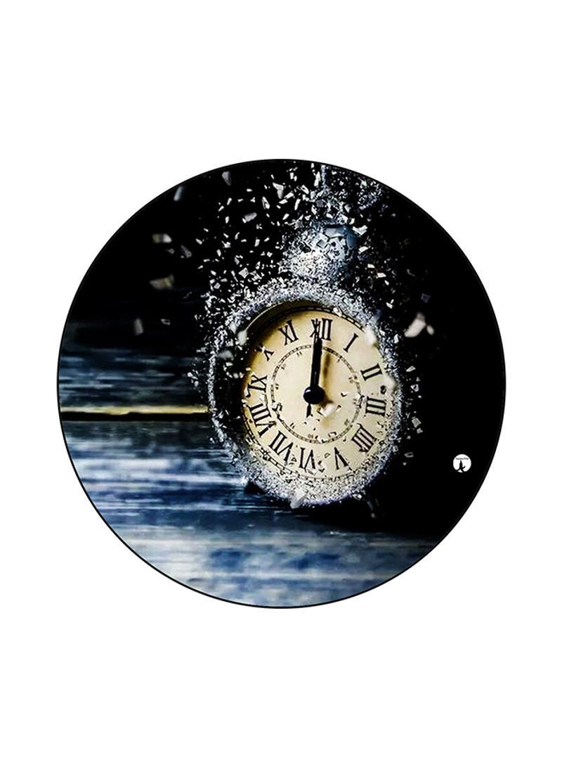 RKN A Clock Printed Mouse Pad Multicolor
