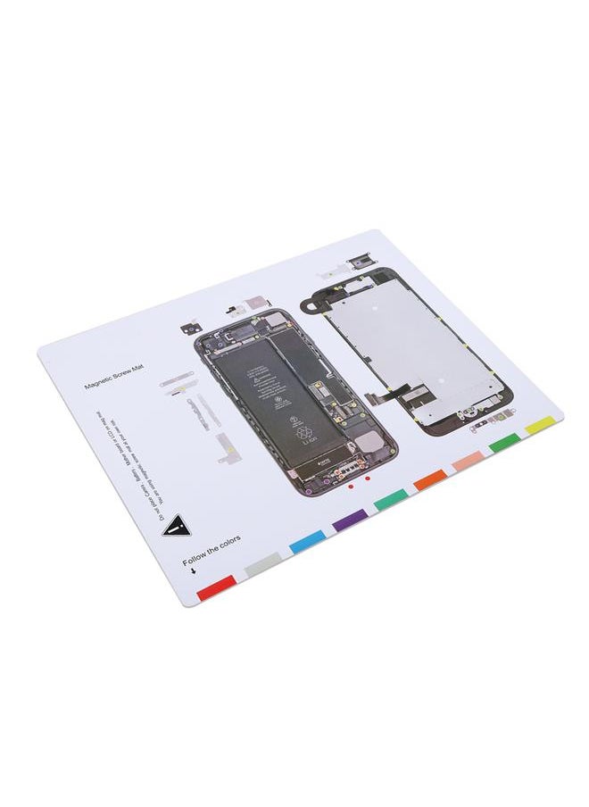 Thoraya Disassemble Screw Memory Magnetic Screw Chart Mat for iPhone 7  - Image 2