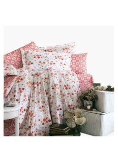 Family Bed Flat Bed sheet Set Cotton 4 pieces size 240 x 250 cm Model 154 from Family Bed  - Image 2