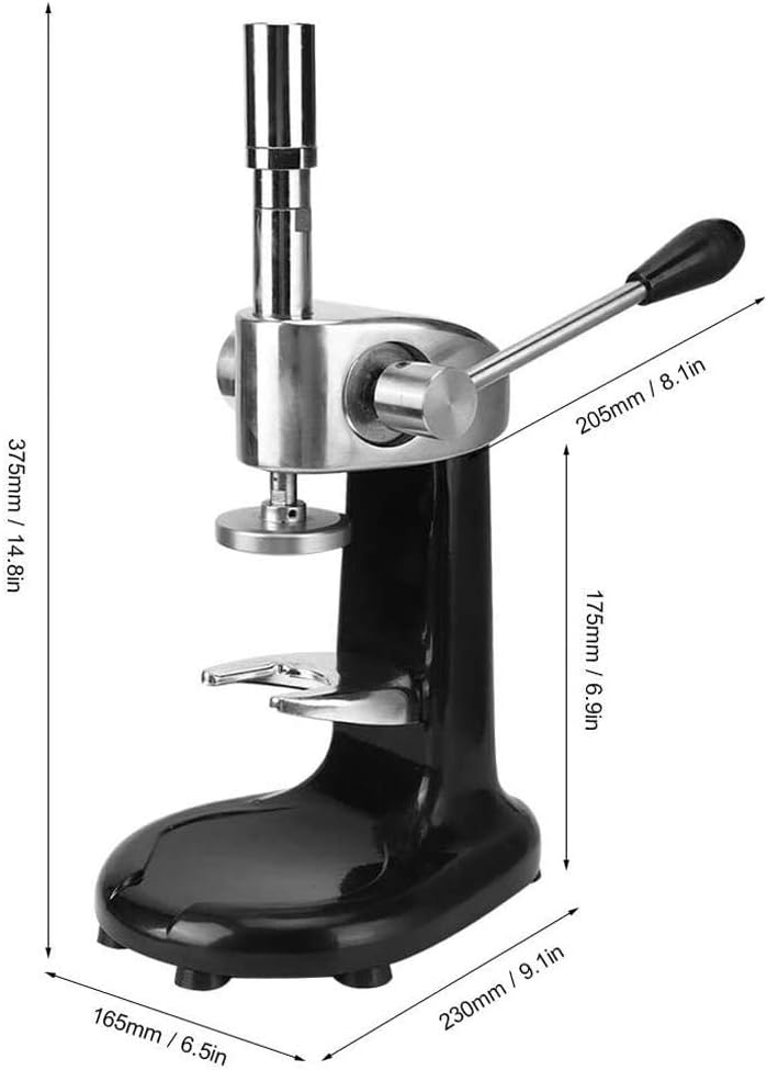 windforgecraft Stainless Steel Manual Coffee Tamper, 58mm Calibrated Pressure Tamper for Coffee and Espresso, Dual Sided, Flat Base, Dishwasher Safe, for Coffee Shop Home - Image 2