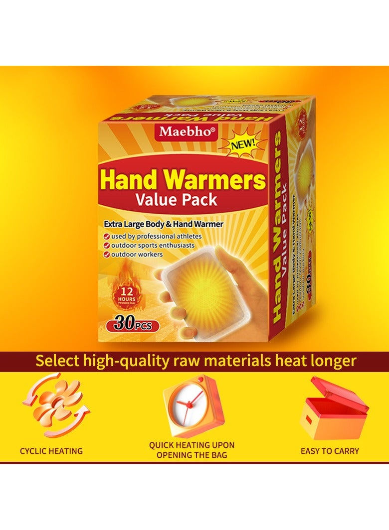 Maebho 30PCS Heating Patch, Air-Activated, Safe and Odorless, Long-lasting Constant Temperature, Suitable for Cold Weather - Image 3