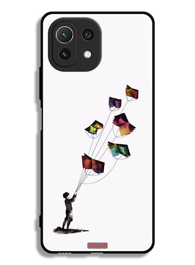 Tolwak Xiaomi Mi 11 Lite Protective Case Cover Kites Of Book - Image 2